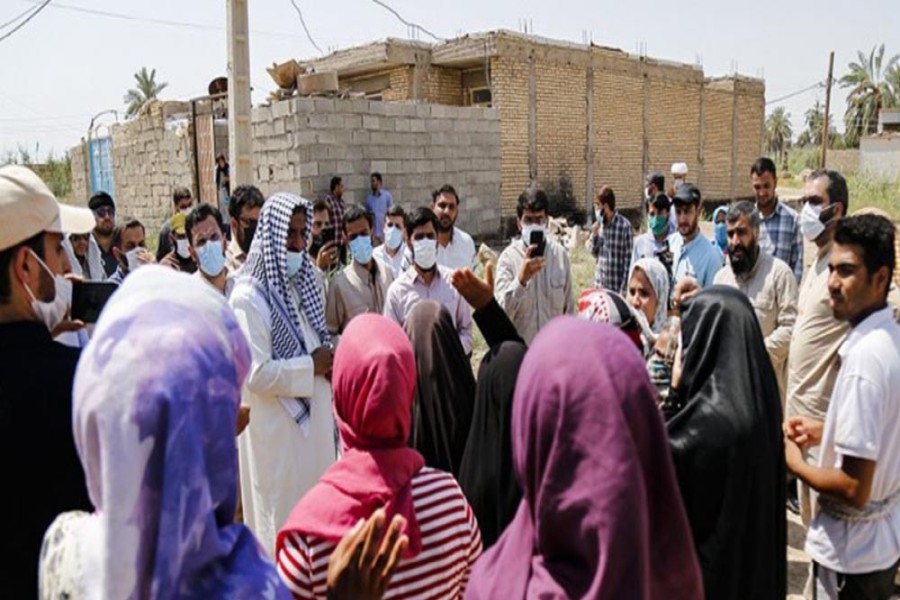 بازدید جمعی از ستایشگران مذهبی کشور از روستاهای محروم خوزستان