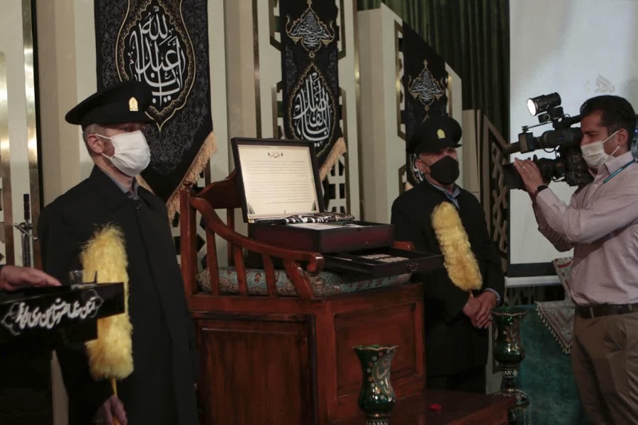 آیین رونمایی "صندوقچه روضه خانگی‌"