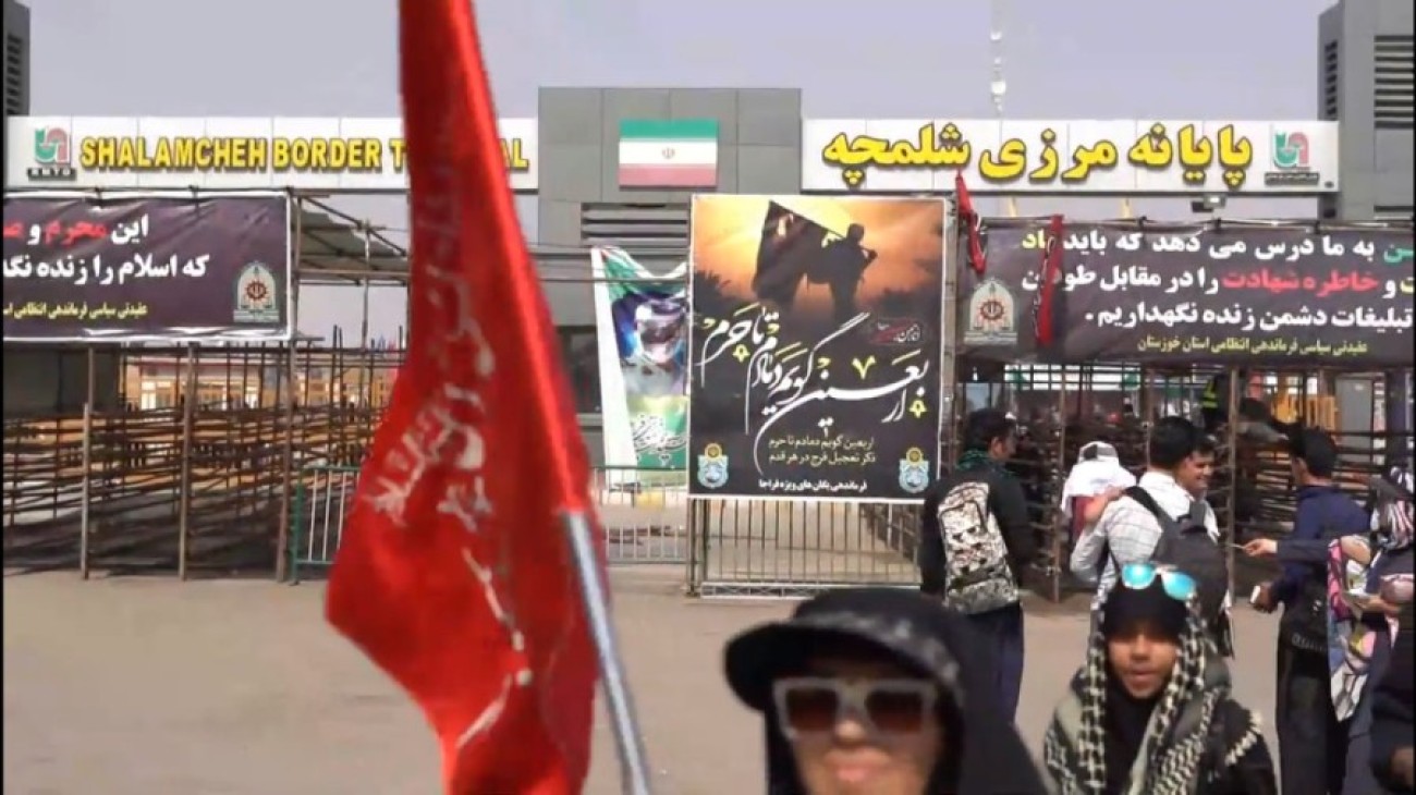 کلیپ گزارشی | خدمت‌رسانی مواکب‌حسینی به زائران اربعین در شلمچه