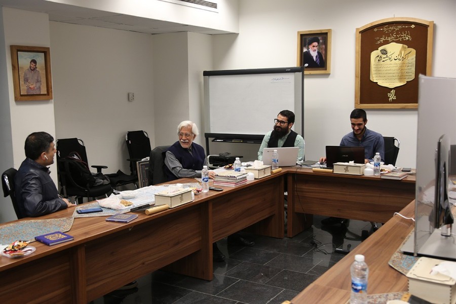 جلسه داوری سومین فراخوان نشان هیأت و دومین فراخوان حروف نگاری‌ هیأت