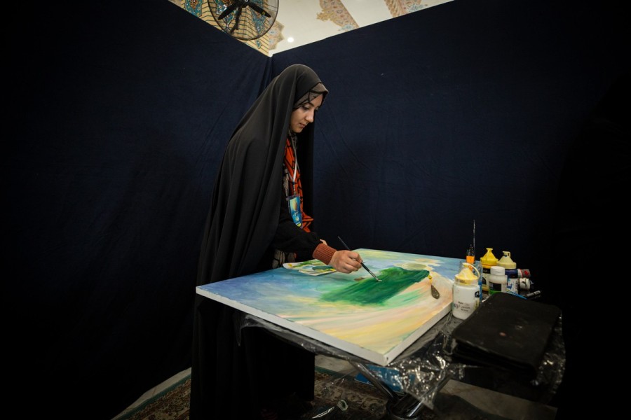 روز دوم رویداد هنری روز امید