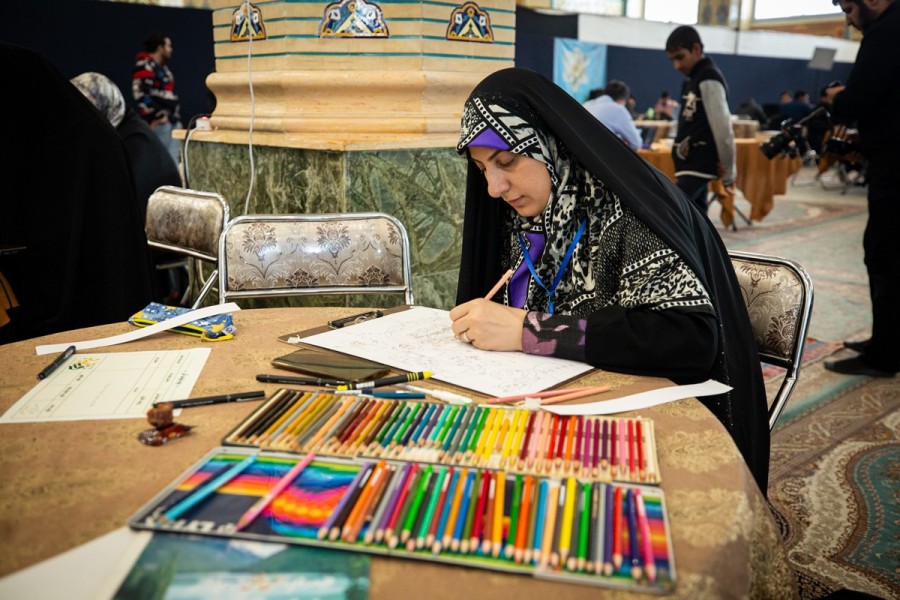 روز دوم رویداد هنری روز امید