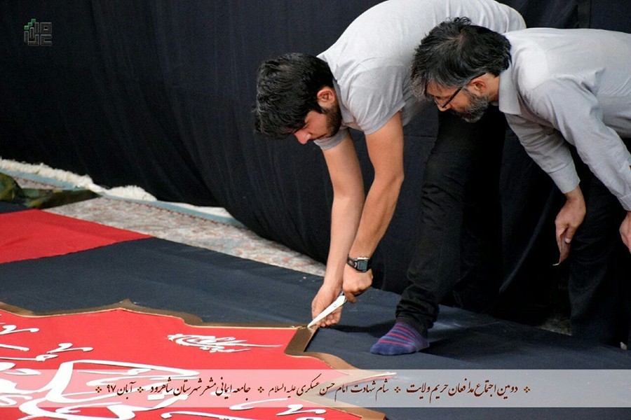 دومین اجتماع مدافعان حریم ولایت و عزاداری شام شهادت امام حسین عسکری علیه السلام در شاهرود